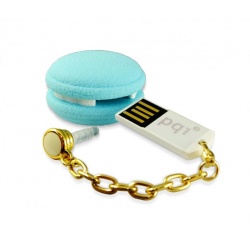 8GB PQI Macaron Turquoise USB2.0 Flash Drive