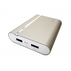 PQI Power 12000V Portable Power Bank (Tablet, Smartphone and iPhone 4/5/6 compatible) Gold Edition