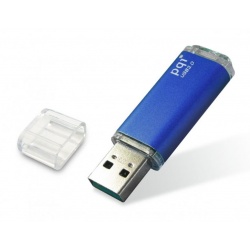 128GB PQI U273V Traveling Disk USB Flash Drive - Deep Blue - USB3.0