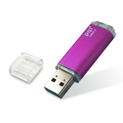 16GB PQI U273V Traveling Disk USB Flash Drive - Purple - USB3.0