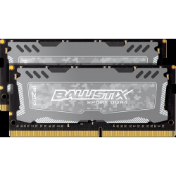32GB Crucial Ballistix Sport LT PC4-21300 2666MHz CL16 SO-DIMM DDR4 Dual Memory Kit (2 x 16GB)