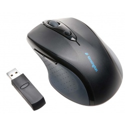 Kensington Pro Fit Full-Size Right Handed Optical USB Wireless Mouse - Black