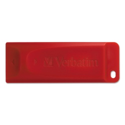 64GB Verbatim Store N Go USB2.0 Flash Drive - Red