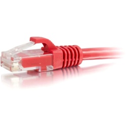 C2G Cat6 Snagless Unshielded 100ft Network Patch Cable - Red