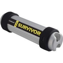 64GB Corsair Survivor USB3.0 Flash Drive - Aluminium,Black