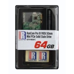 64GB RunCore Pro IV 50mm T-Style PCI-e PATA Solid State Drive for Dell Mini 9