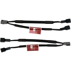 Noctua Cables For 3-pin Fans - 2-Pack - Black
