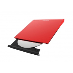Samsung Ultra-Slim External DVD Writer USB (8x DVD /24x CD) Red SE-208