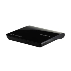 Samsung Slim Portable External DVD Writer USB (8x DVD / 24x CD) Black SE-208DB