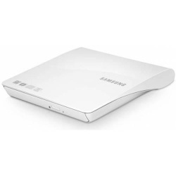 Samsung Slim Portable External DVD Writer USB (8x DVD / 24x CD) White SE-208DB