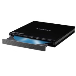 Samsung Super WriteMaster Slim External DVD Writer USB Powered (8x DVD / 24x CD) Black SE-S084F