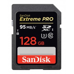 128GB Sandisk Extreme PRO SDXC UHS-I Memory Card 633X Speed (95MB/sec)