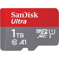 1TB Sandisk Ultra microSDXC UHS-I Memory Card for Android A1 CL10 Full HD
