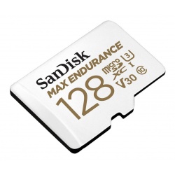 128GB Sandisk MicroSDXC Max Endurance Card for Dash Cams and Home Security Systems 4K U3 V30 CL10