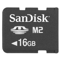 16GB Sandisk M2 Memory Stick Micro Card (bulk)