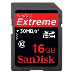 16GB Sandisk Extreme SDHC CL10 Card 200X Secure Digital