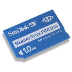 1GB Sandisk Memory Stick PRO Duo memory card