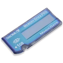 1Gb Sandisk Memory Stick PRO card