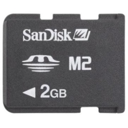 2Gb Sandisk Memory Stick Micro (M2) Card