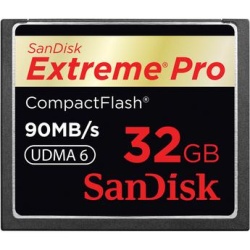 32GB Sandisk Extreme Pro 600X CompactFlash Card (90MB/s)