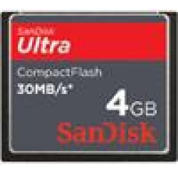 4GB Sandisk Ultra CompactFlash 200X Memory Card (30MB/sec)