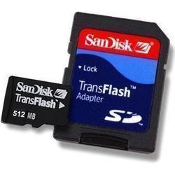 512Mb Sandisk Micro SD Transflash Memory Card