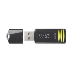 2Gb Sandisk Cruzer Crossfire USB Flash Drive (Black)