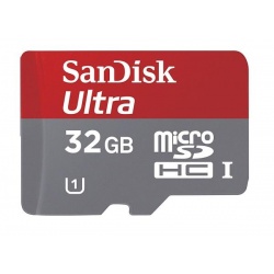 32GB Sandisk microSDHC CL10 UHS-1 Mobile Ultra memory card for Android phones and tablets