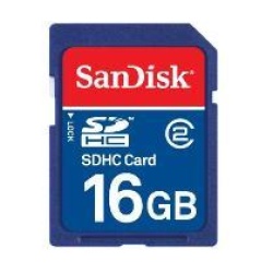 16GB Sandisk SDHC CL2 Secure Digital Memory Card