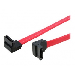 NEON SATA (Serial ATA) 7-pin Internal Cable Angled Red (40cm)