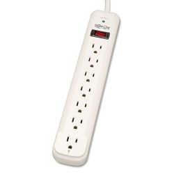 Tripp Lite Protect It 25FT 7 Outlet 1080 Joules Surge Protector - Light Gray