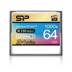 64GB Silicon Power Superior CompactFlash 1000X Speed (UDMA 7)