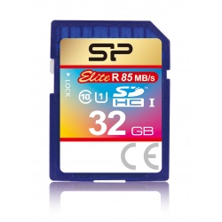 32GB Silicon Power Elite SDHC UHS-1 CL10 Memory Card 85MB/sec