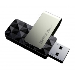 256GB Silicon Power B30 Blaze USB3.0 Flash Drive Swivel Style Black