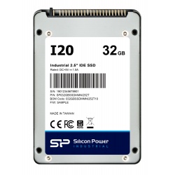 32GB Silicon Power SSD-I20 2.5-inch IDE/PATA SSD Solid State Disk (9.5mm, WD 17nm MLC Flash)