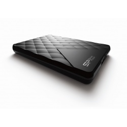 2TB Silicon Power USB3.0 Portable Hard Drive Diamond D06 Black Edition
