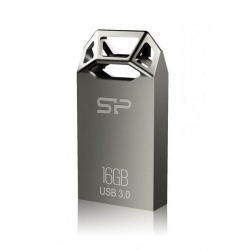 16GB Silicon Power Jewel J50 USB3.0 Zinc-Alloy Compact USB Flash Drive Titanium Edition