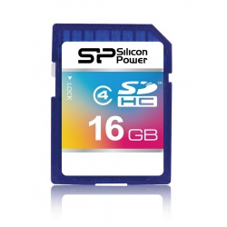 16GB Silicon Power Secure Digital SDHC CL4 Memory Card