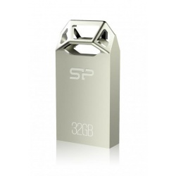 32GB Silicon Power Touch T50 Zinc-Alloy Compact USB Flash Drive Champagne Edition