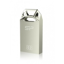 8GB Silicon Power Touch T50 Zinc-Alloy Compact USB Flash Drive Champagne Edition