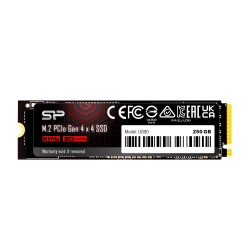 250GB Silicon Power UD90 SSD PCIe Gen 4x4 NVMe 1.4 M.2 2280 Solid State Disk