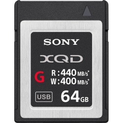 64GB Sony XQD QDG64E/J Memory Card