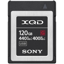120GB Sony XQD G Series QD-G120G Memory Card