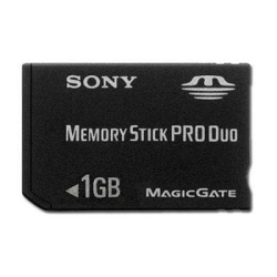 1Gb Sony Memory Stick PRO Duo card