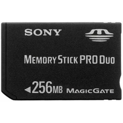 256MB Memory Stick PRO Duo Sony