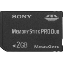 2GB Sony Memory Stick PRO Duo w/ free Spiderman and Spiderman 2 DVDs