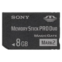 8GB Sony Memory Stick PRO Duo Mark2