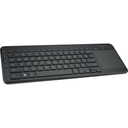 Microsoft All In One Media RF Wireless QWERTY English Keyboard - Black