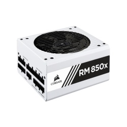 Corsair RMX Series 850 Watt 20+4 Pin ATX Power Supply - Black, White