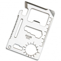 EyezOff Credit Card Sized Multi-tool with 11 Functions
